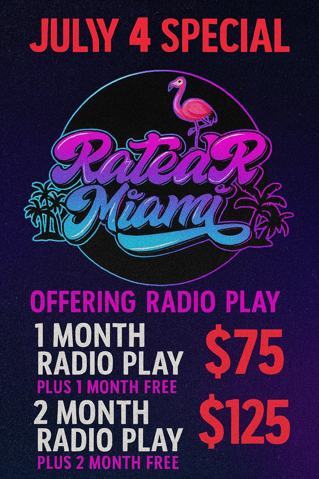 4th of July Promo